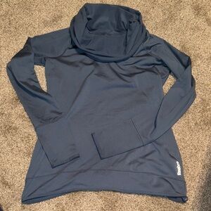 Reebok Navy Cowl Neck Sweatshirt